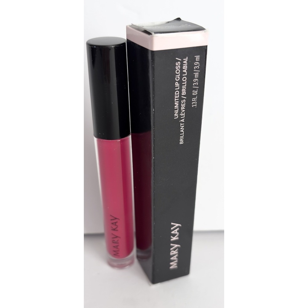 Mary Kay‎ Unlimited Lip Gloss FULL SIZE Pink Fusion New 153484